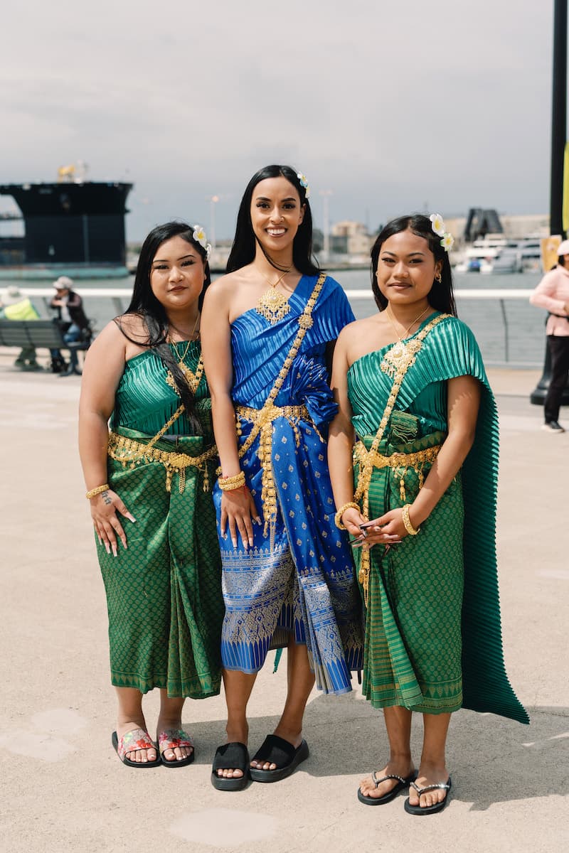 Oakland Khmer Angkor Dance Troupe performing
