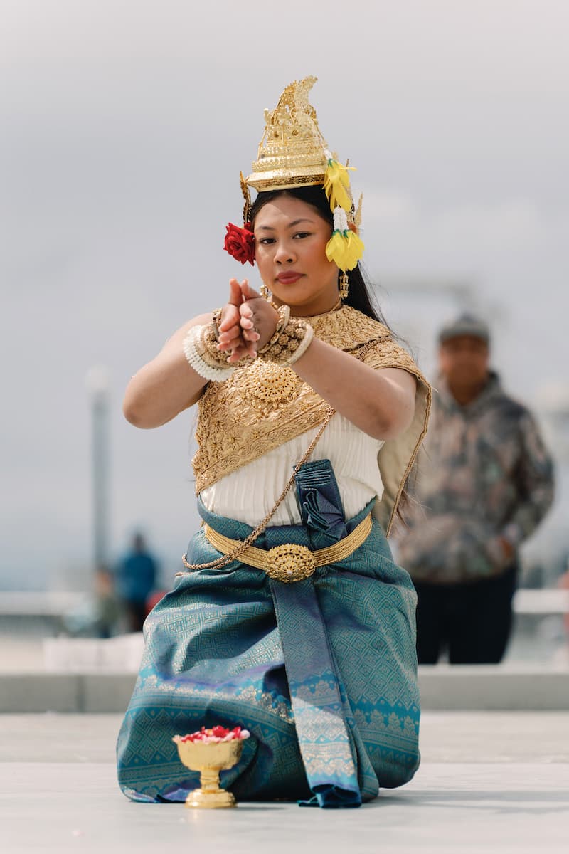 Oakland Khmer Angkor Dance Troupe performing