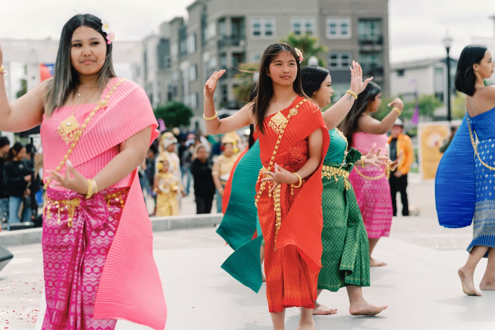 Oakland Khmer Angkor Dance Troupe performing