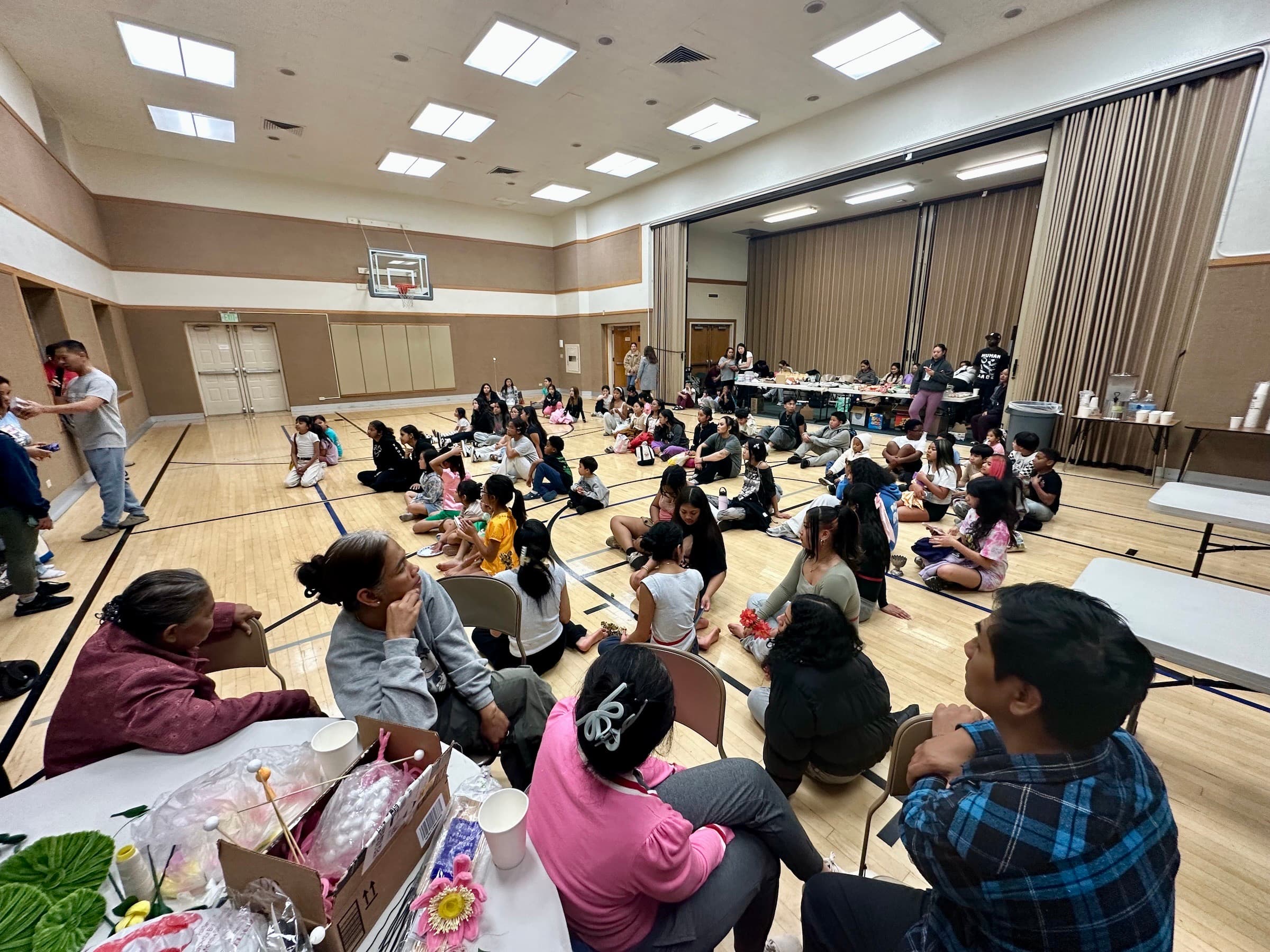 Khmer dance practice